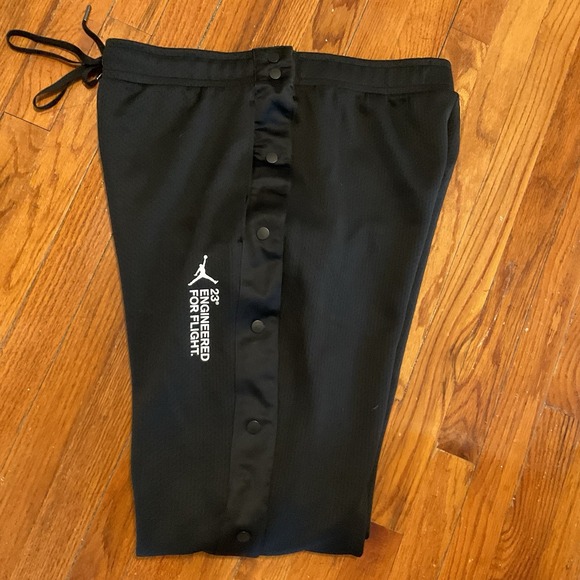 Air Jordan Jumpman Men Large 23 Engineered For Flight Side Snap Breakaway Pants - Picture 7 of 9